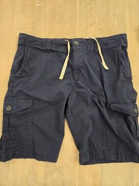 Tommy Bahama Navy Blue Cargo Shorts